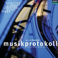 musikprotokoll 2003 Programmbuchcover