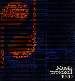musikprotokoll 1970 program book cover