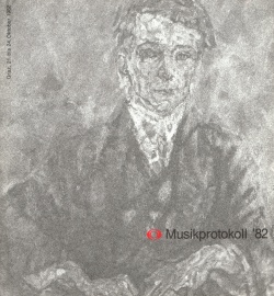 musikprotokoll 1982 program book cover