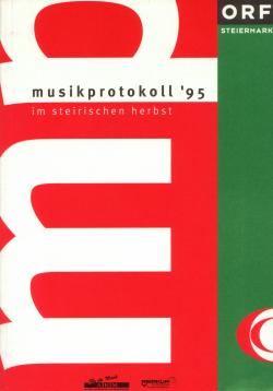 musikprotokoll 1995 program book cover