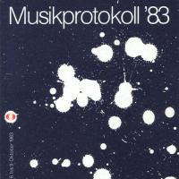 musikprotokoll 1983 program book cover