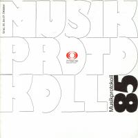 musikprotokoll 1985 Programmbuchcover