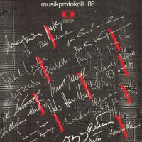 musikprotokoll 1986 program book cover