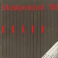 musikprotokoll 1988 program book cover