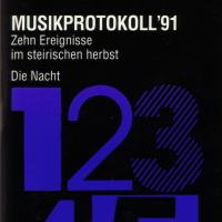 musikprotokoll 1991 Programmbuchcover