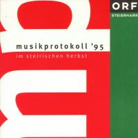 musikprotokoll 1995 Programmbuchcover
