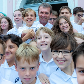 Chor mit Jugendlichenn