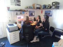 Susanna Niedermayr and Angélica Castelló interview Heike Vester in her office and talk about her scientific research and Ocean Sounds. You can find this interview on the musikprotokoll website as well.