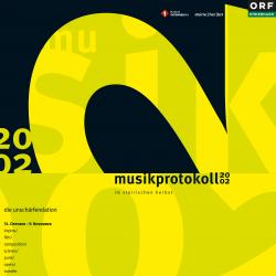 musikprotokoll 2002 Programmbuchcover
