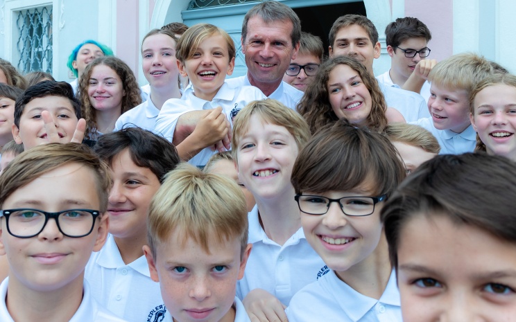 © Grazer Keplerspatzen Chor mit Jugendlichenn