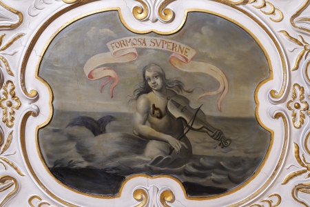 Wandgemälde emblemata formosa superne
